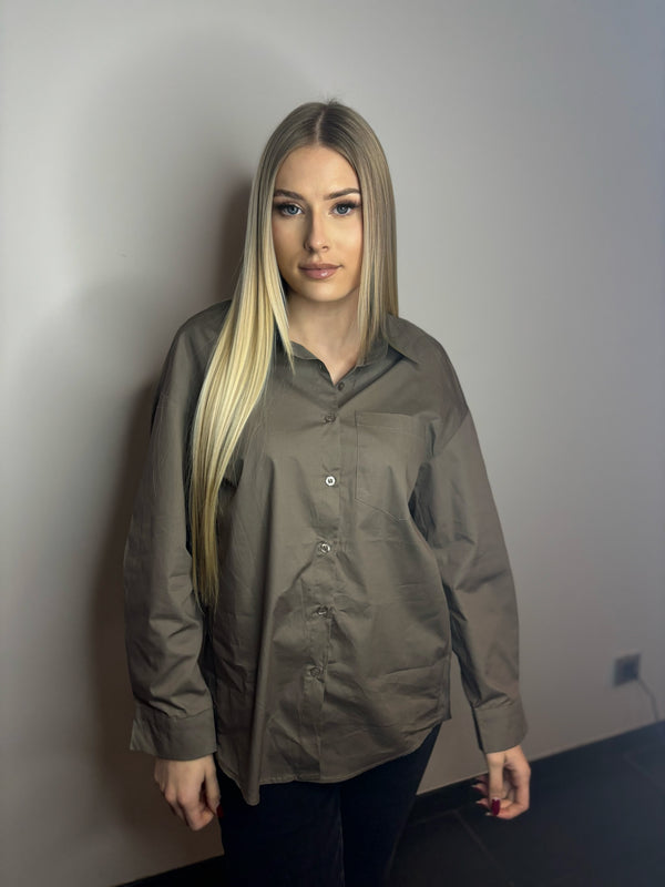 Chemise taupe